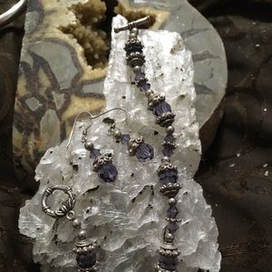 2-piece Earrings & Bracelet Set